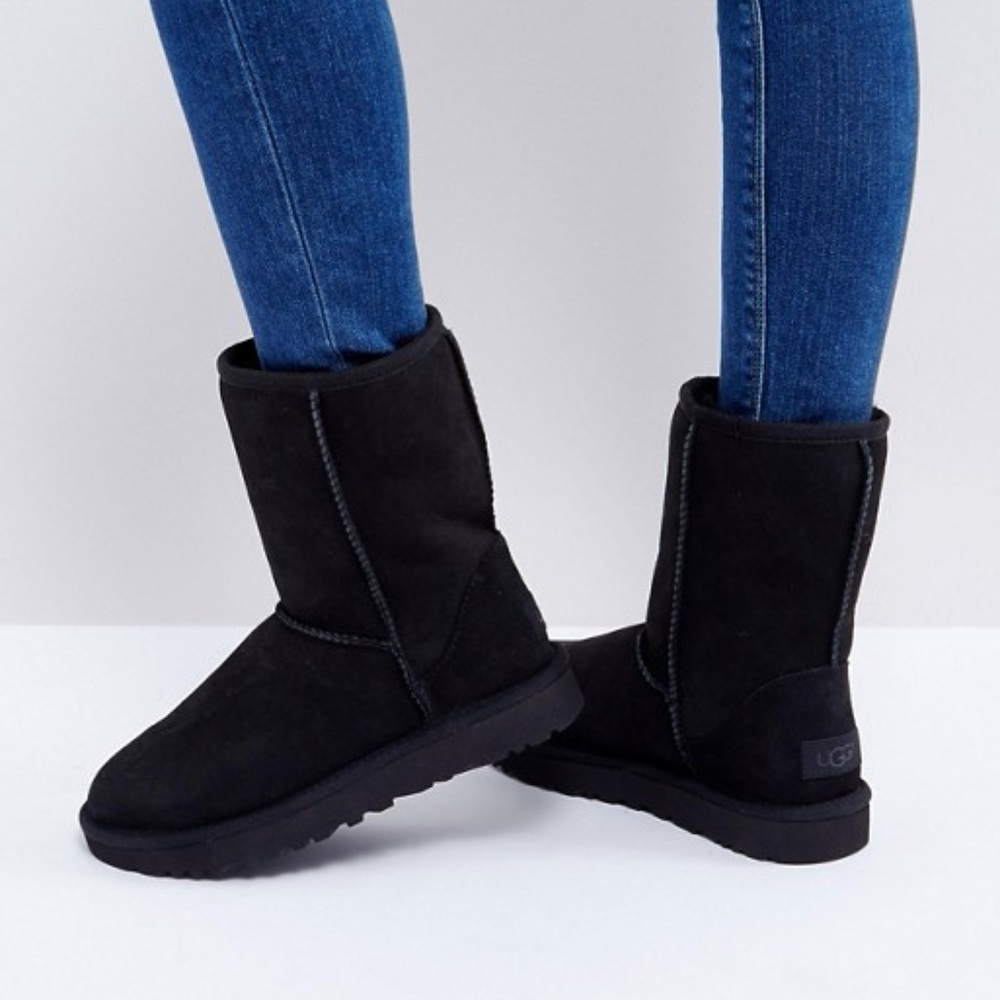 UGG AUSTRALIA Black Short Boots